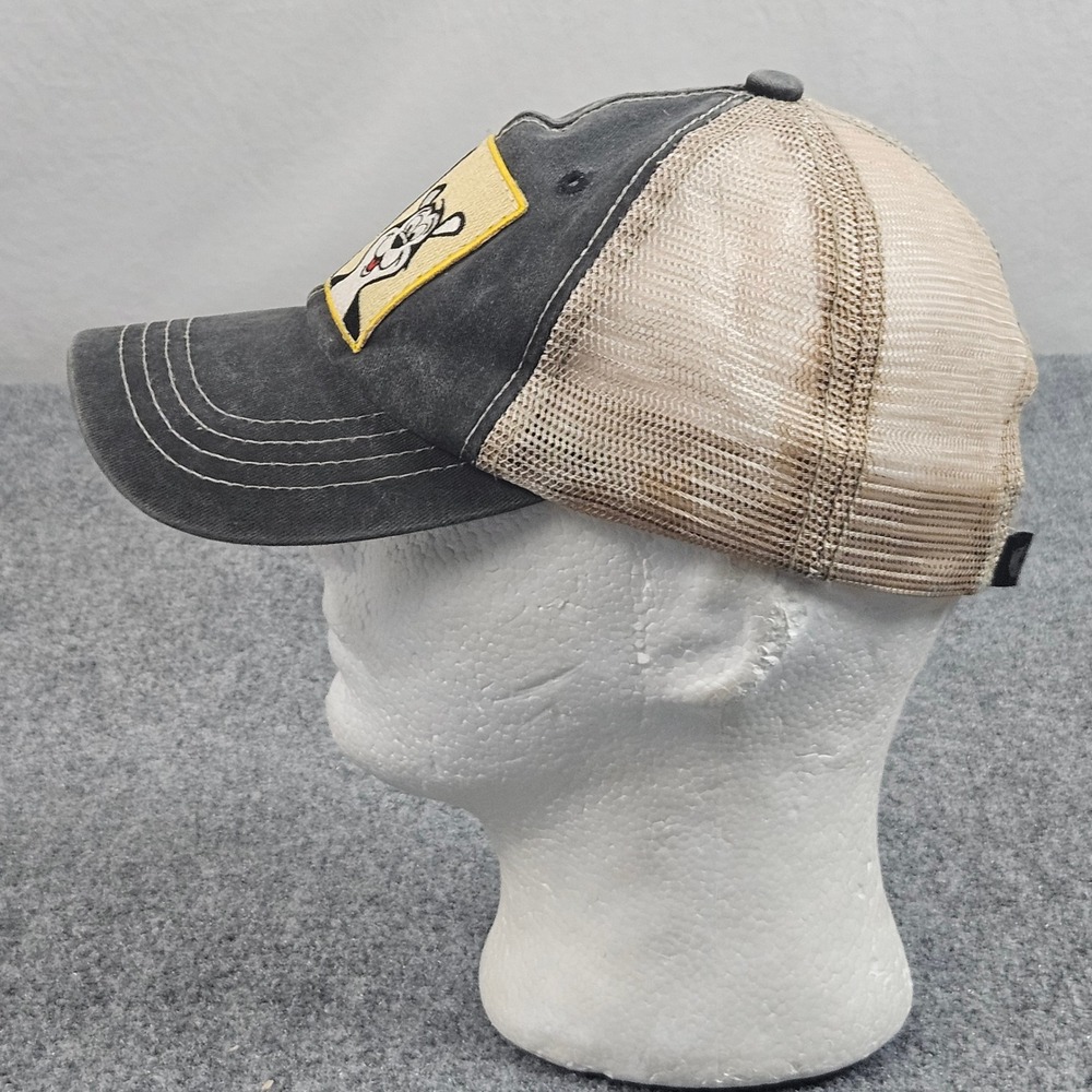 Y2K Hamms Beer Trucker Hat Gray Tan Trucker Cap Snapback Beercore Work Pit Bull‎ - Picture 4 of 8
